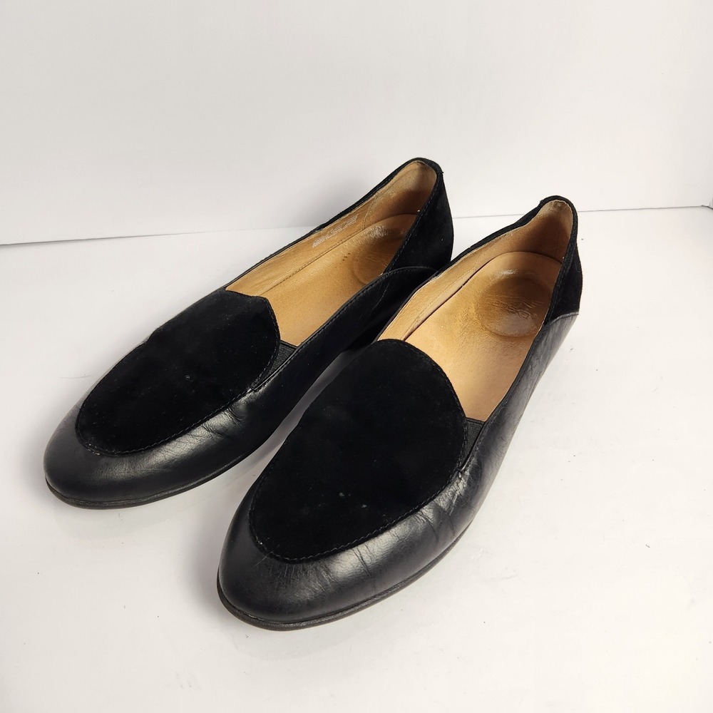 Dansko Women's Black Suede/Leather Comfy Minimalist Shoes Size 39 (8.5)